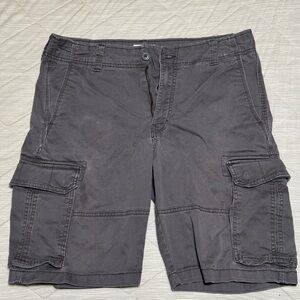 Men's Gray Cargo Shorts
